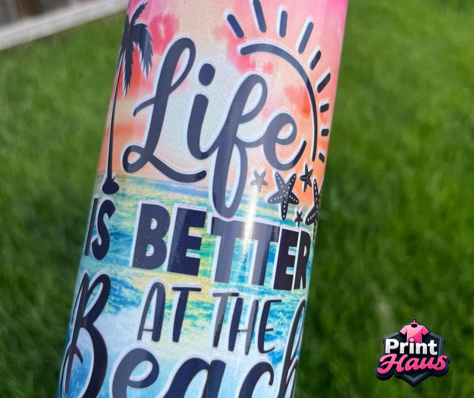 Custom 19oz Skinny Tumbler – Full Color Personalized Drinkware