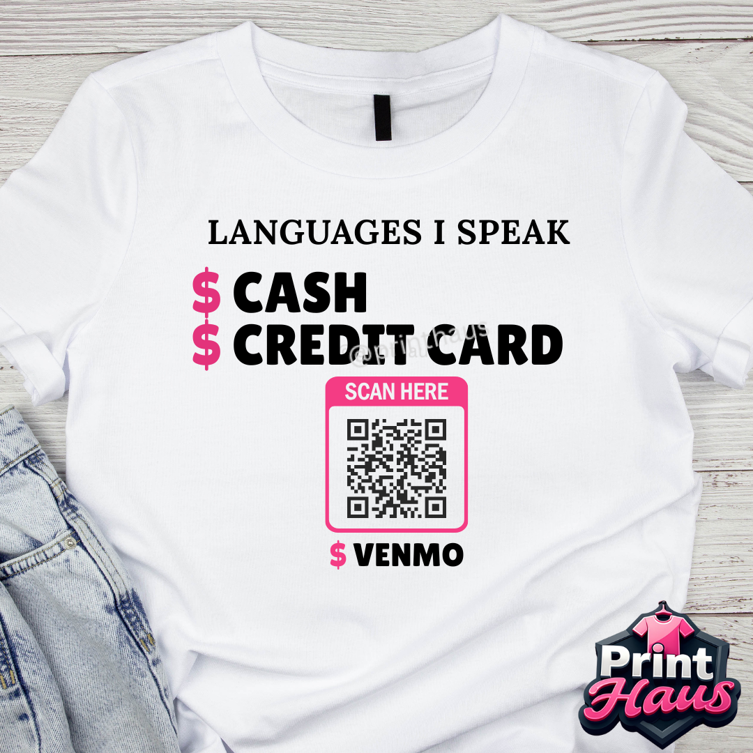 Venmo QR Code Tee