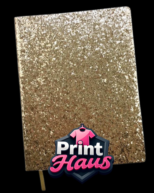 Gold Glittered Journals